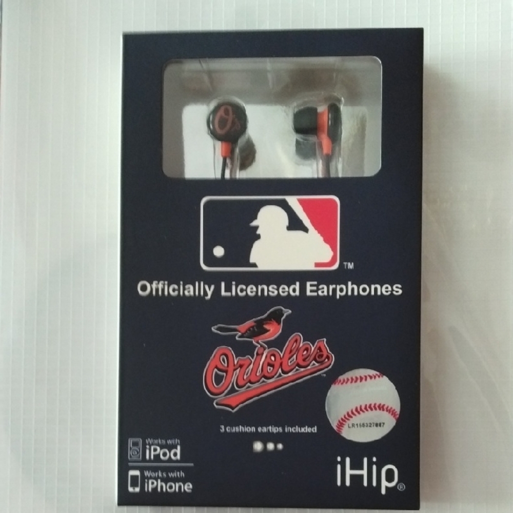 iHip Orioles Licensed Earphones